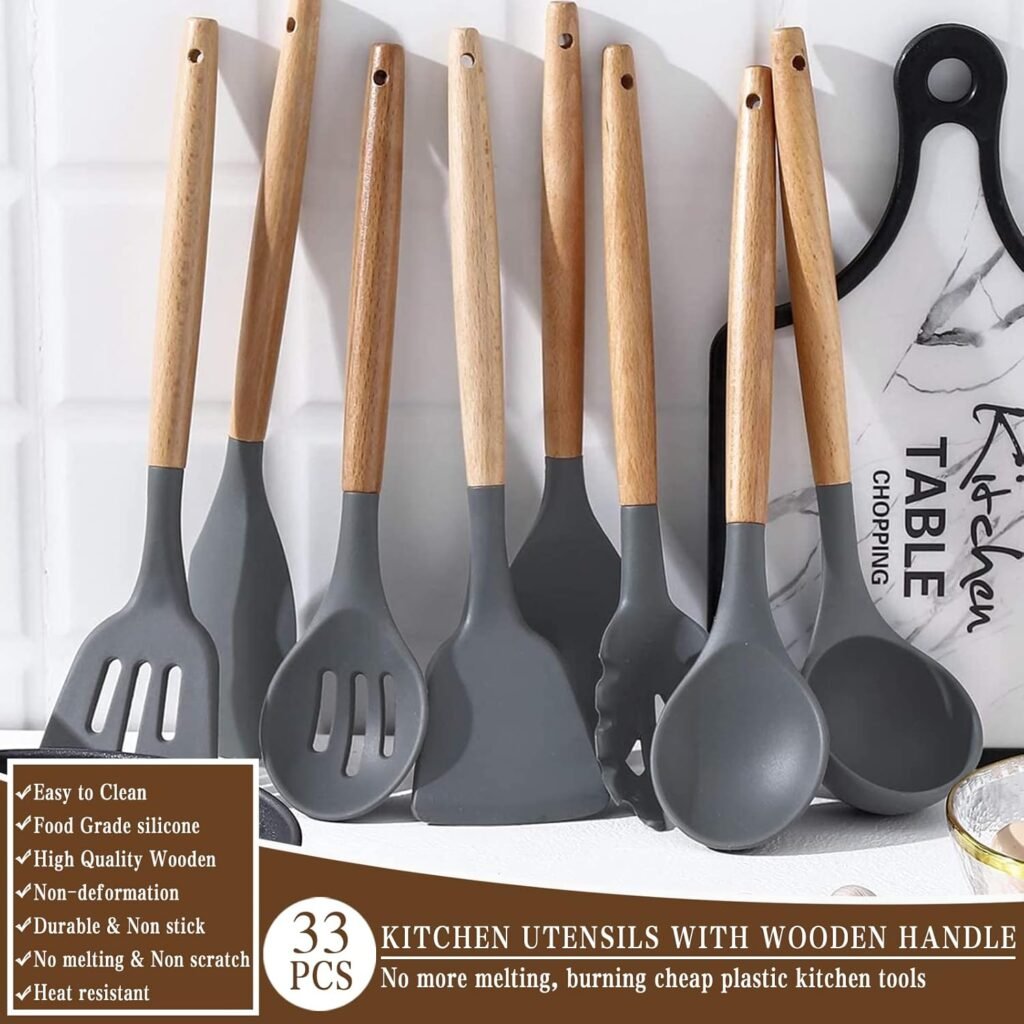Umite Chef Silicone Kitchen Utensil Set